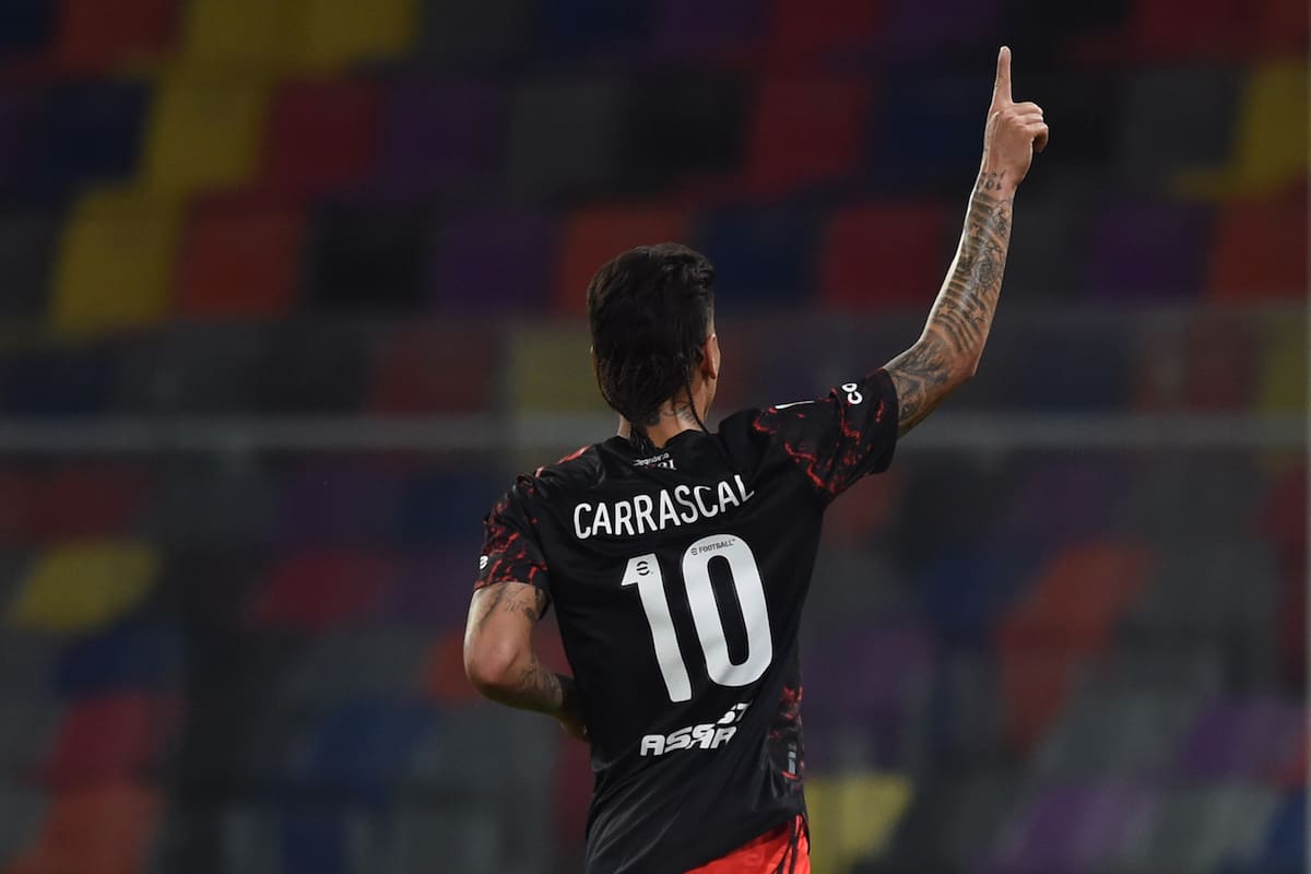 Otro rumbo para Carrascal: el habilidoso volante colombiano se va al fútbol ruso