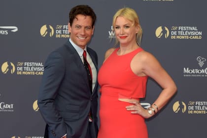 Otros tiempos. El actor Ioan Gruffudd y su exmujer, Alice Evans