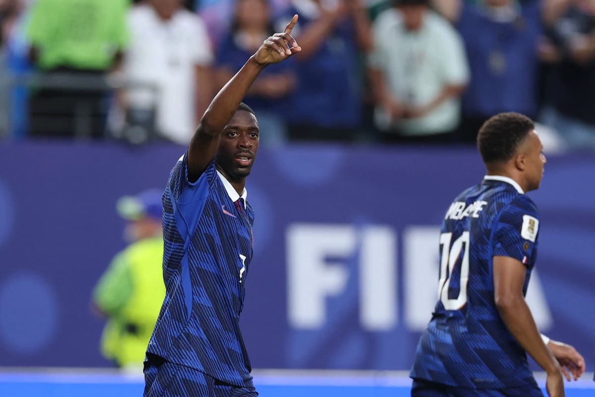 Ousmane Dembélé es una de las principales cartas ofensivas de la selección de Francia