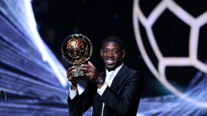 Ousmane Dembélé, ganador del Balón de Oro 2025