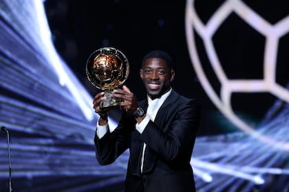 Ousmane Dembélé, ganador del Balón de Oro 2025