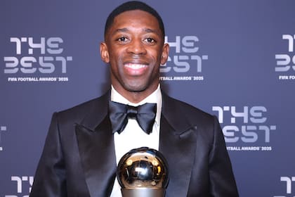Ousmane Dembélé ganó el The Best al mejor jugador por primera vez en su carrera