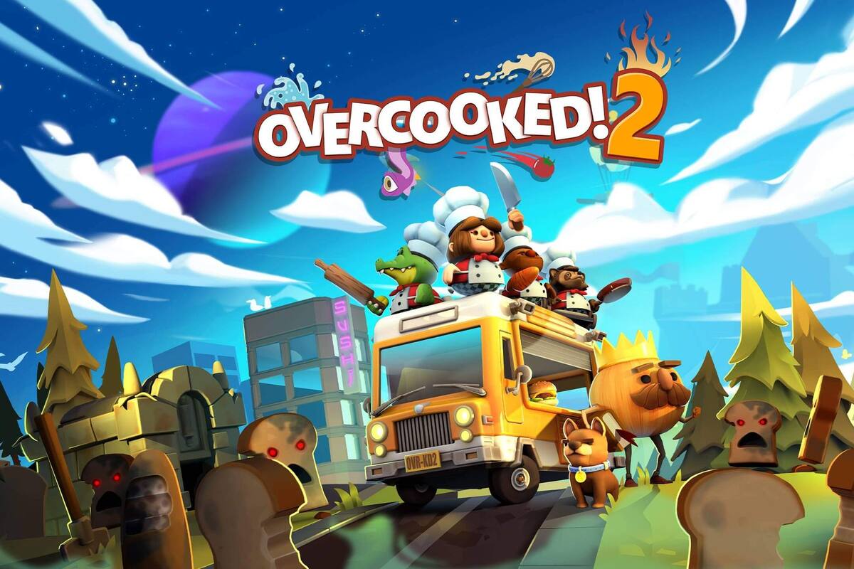 Overcooked! 2 está disponible gratis en la tienda de Epic Games