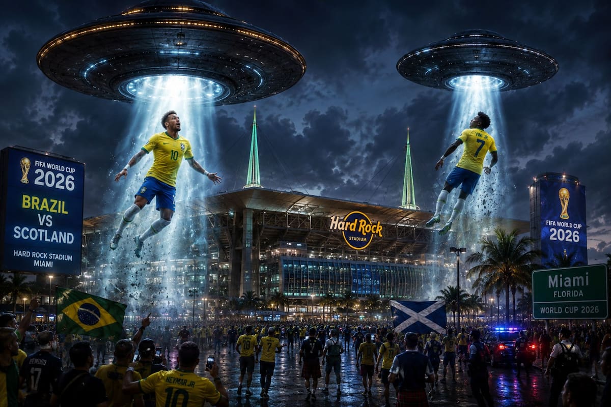 Ovnis en el Mundial: los mejores memes por la posible invasión alienígena durante Escocia vs. Brasil