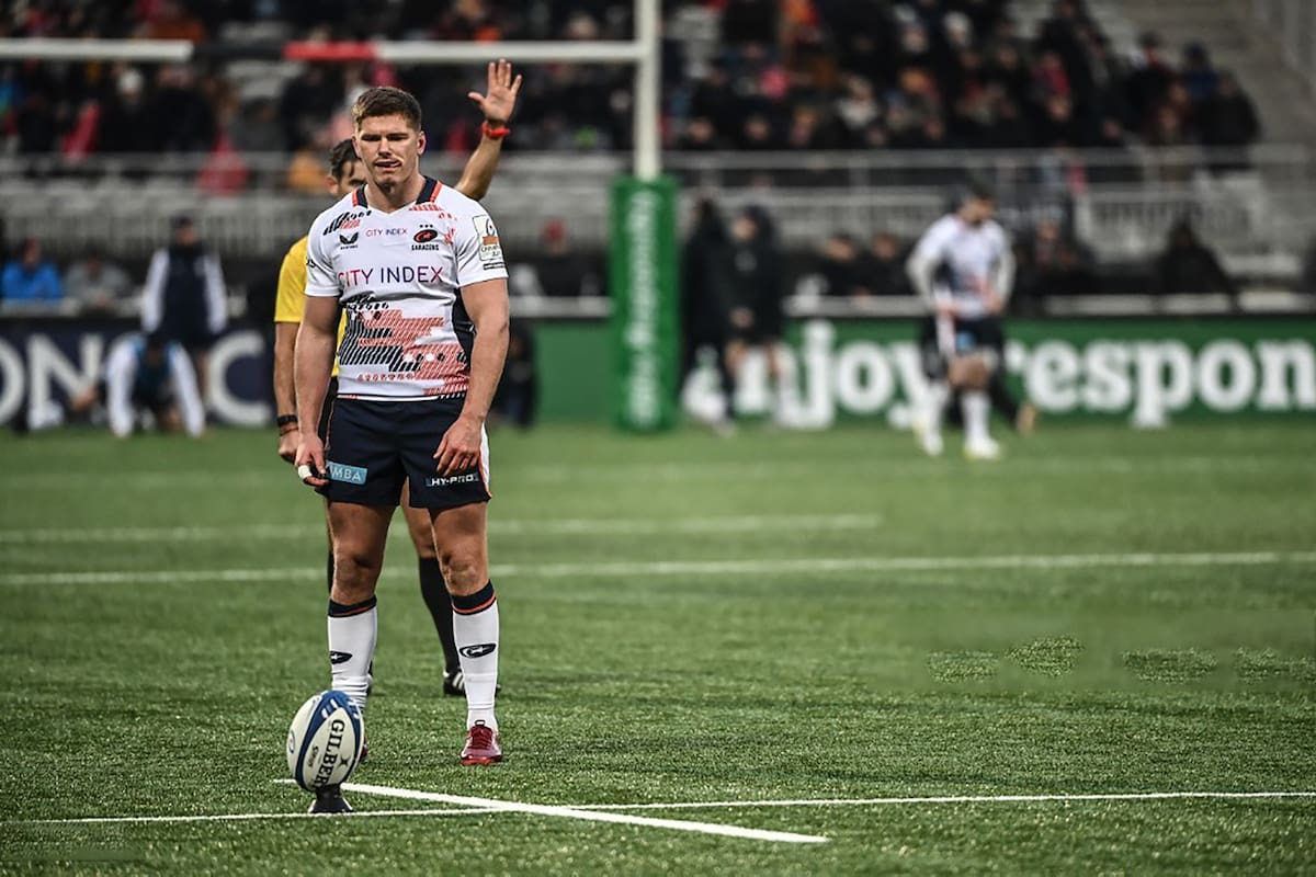 Owen Farrell dejará Saracens, su equipo actual, y pasará a ser el rugbier mejor pago del mundo: firmará por tres años con Racing 92, de Francia