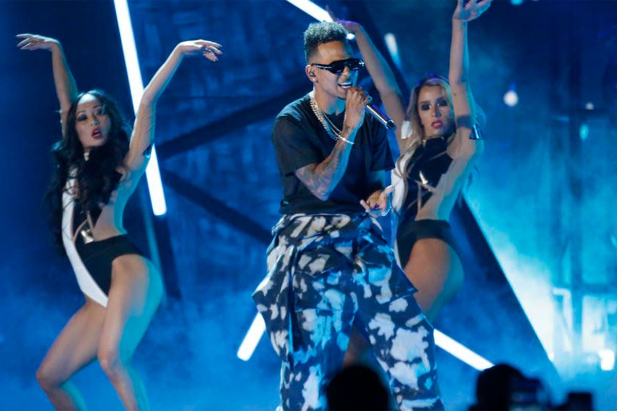 Ozuna fue uno de los grandes protagonistas de la noche