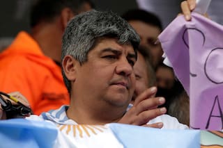 Barras. Pablo Moyano se negó a responder preguntas y avanza hacia el juicio oral
