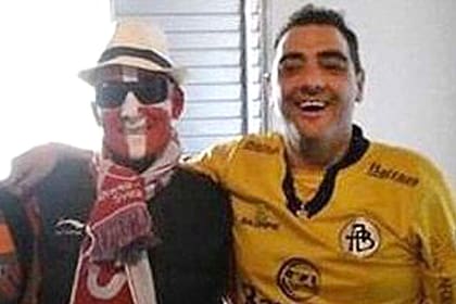 Pablo "Bebote" Álvarez (exjefe de la barra brava de Independiente y el que involucró a Pablo Moyano en la causa por asociación ilícita) y Gastón Marone (barra de All Boys que aparece en el expediente)