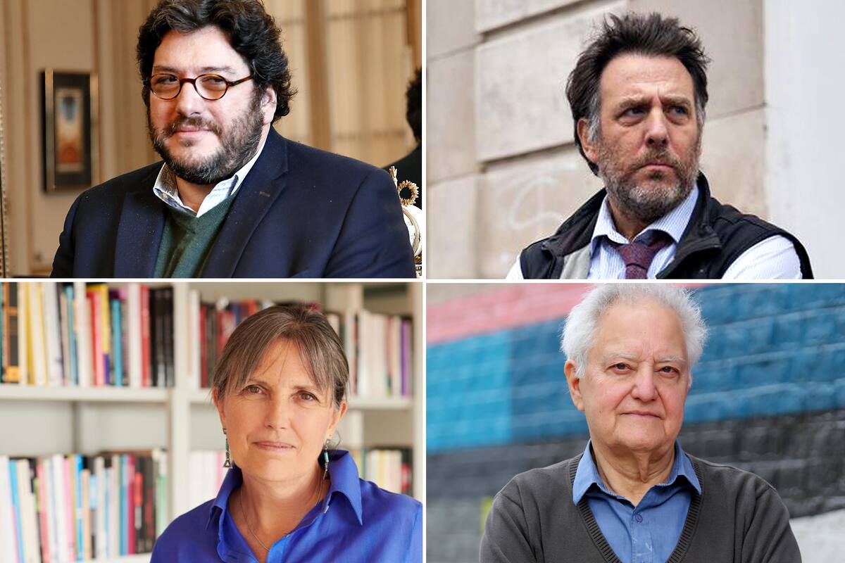 Pablo Avelluto, Mariano Llinás, Claudia Piñeiro y Hugo Vezzetti