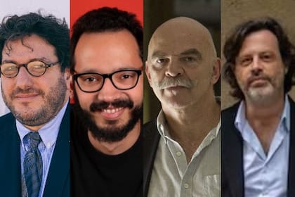 Pablo Avelluto, Rodrigo Blanco Calderón, Martín Caparrós y Alejo Schapire