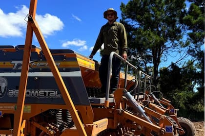 Pablo Barcala, productor de San Pedro