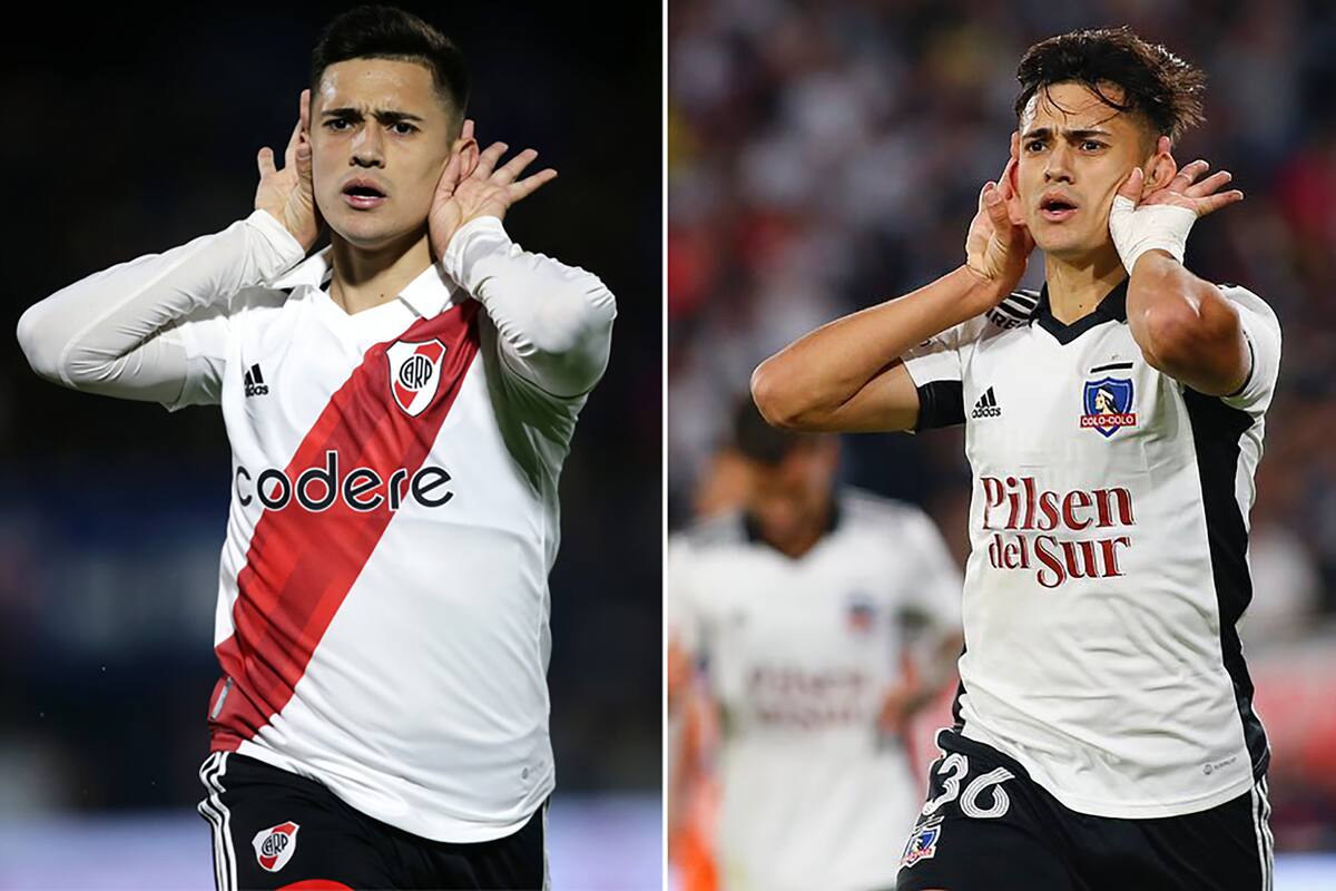 Pablo César Solari: con el cambio de la camiseta también encontró una mejora en su juego; de Colo Colo a River se ve un delantero más completo