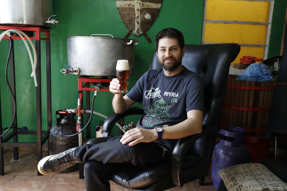 Pablo Cunto expondrá una cerveza a base de cannabis