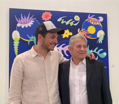 Pablo de Sousa y su padre, Aldo