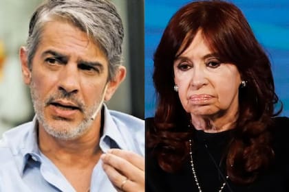 Pablo Echarri y Cristina Kirchner