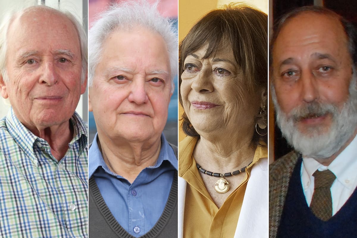 Pablo Gerchunoff, Hugo Vezzetti, María Sáenz Quesada y Fernando Devoto