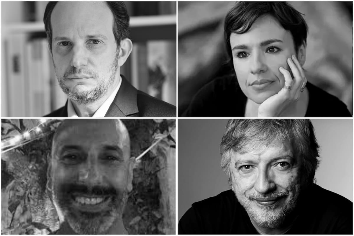 Pablo Gianera, Betina González, Alejandro Méndez y Sergio Olguín