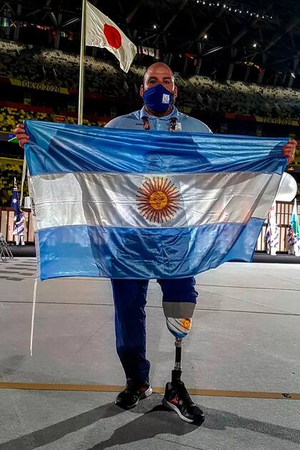 Pablo Gimenez. Atleta Paralimpico