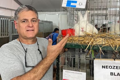 Pablo Gómez en la Exposición Rural de Palermo