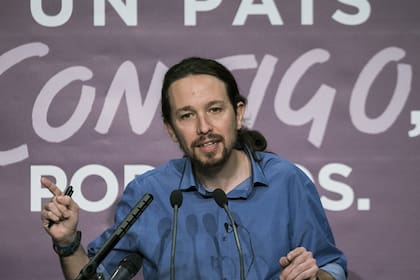 Pablo Iglesias, líder de Podemos