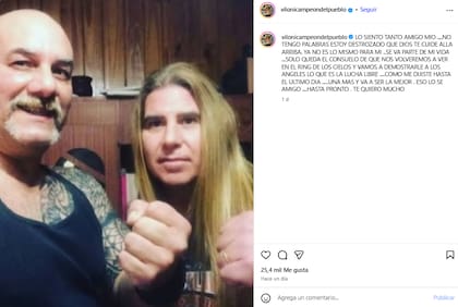 Pablo Más Albert, conocido popularmente como Teniente Murphy, murió el 21 de junio a los 57 años (Foto: Instagram @vilonicampeondelpueblo)
