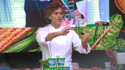 Pablo Massey en su clase del jueves