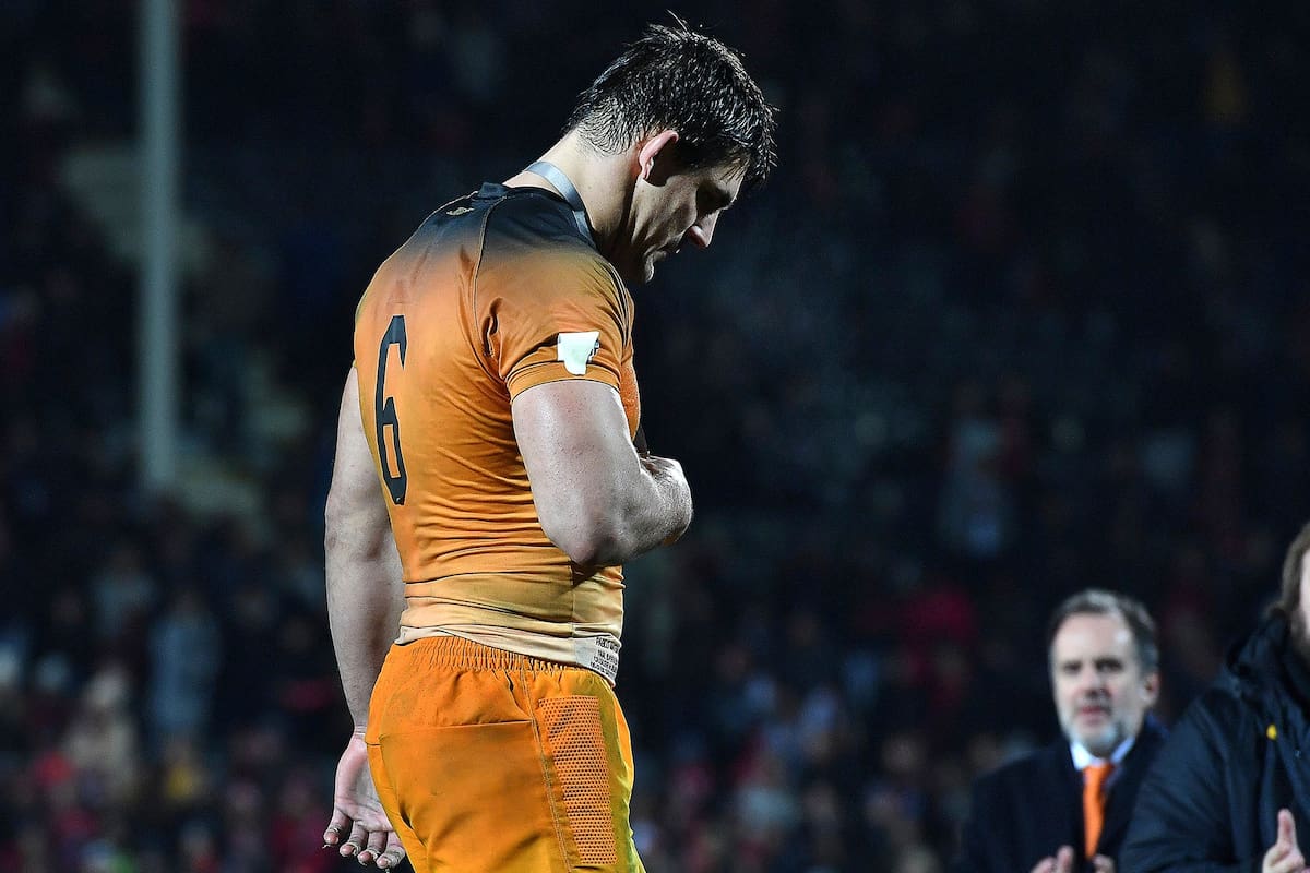 Pablo Matera recibió el reconocimiento de man of the match, en la final ante Crusaders