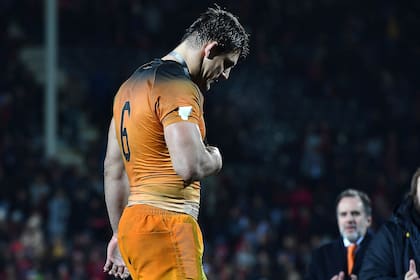 Pablo Matera recibió el reconocimiento de man of the match, en la final ante Crusaders