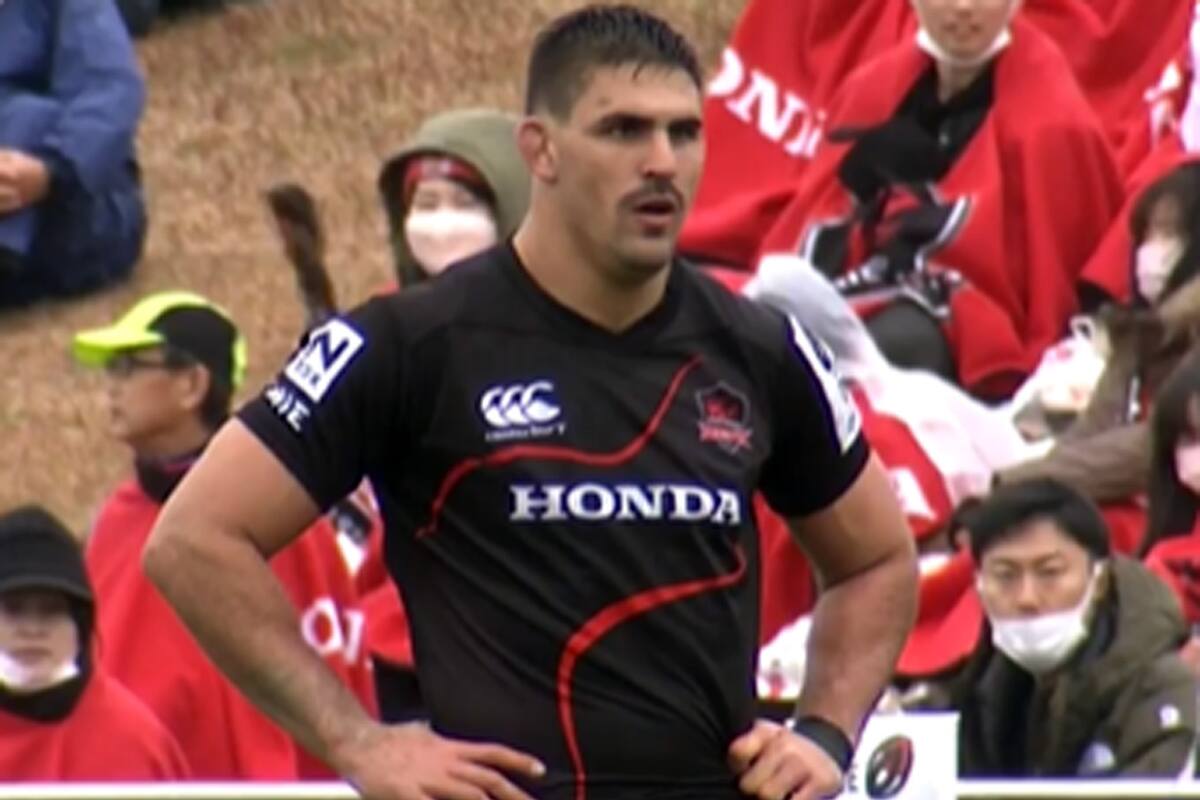 Pablo Matera usó por primera vez la camiseta de Mie Honda Heat, el equipo de la liga de ascenso de Japón en el que espera no perder demasiada energía con miras al Mundial Francia 2023.