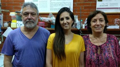 Pablo Mauas, Daniela Maizel y Laura Edith Alché