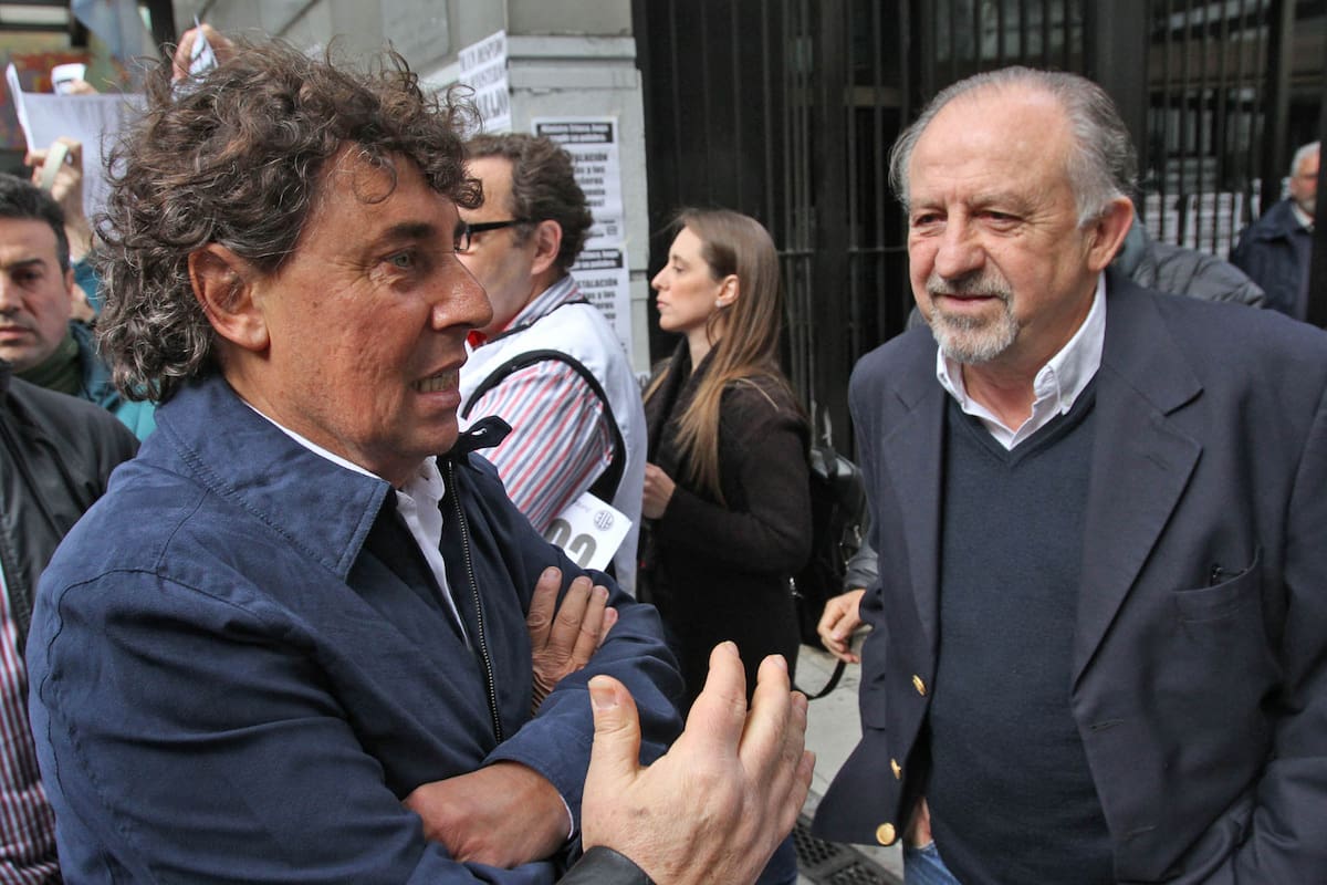 Pablo Micheli y Hugo Yasky