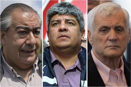 Pablo Moyano, Héctor Daer y Antonio Caló integrarían el triunvirato de mando de la futura CGT