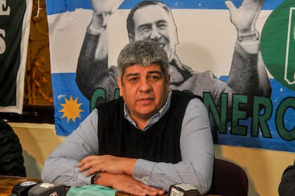 Pablo Moyano, secretario general de Camioneros y cosecretario general de la Confederación General del Trabajo (CGT)