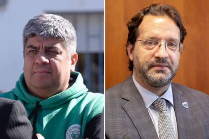 Pablo Moyano y Marco Lavagna