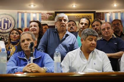 Pablo Moyano y Micheli avisaron que continuará el plan de lucha; prevén marchar contra el presupuesto y movilizarse a Luján
