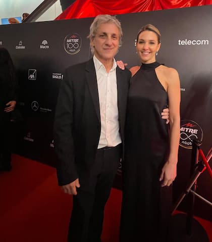 Pablo Novak con su nueva pareja, Marina Bazzani