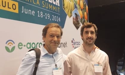 Pablo Ogallar y Matías Saint André, de b2b-agri