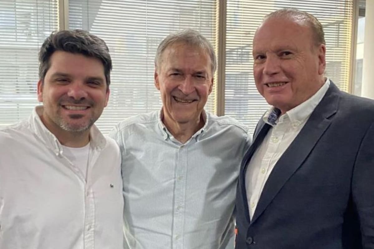 Pablo Othacehé, Juan Schiaretti y Raúl Othacehé