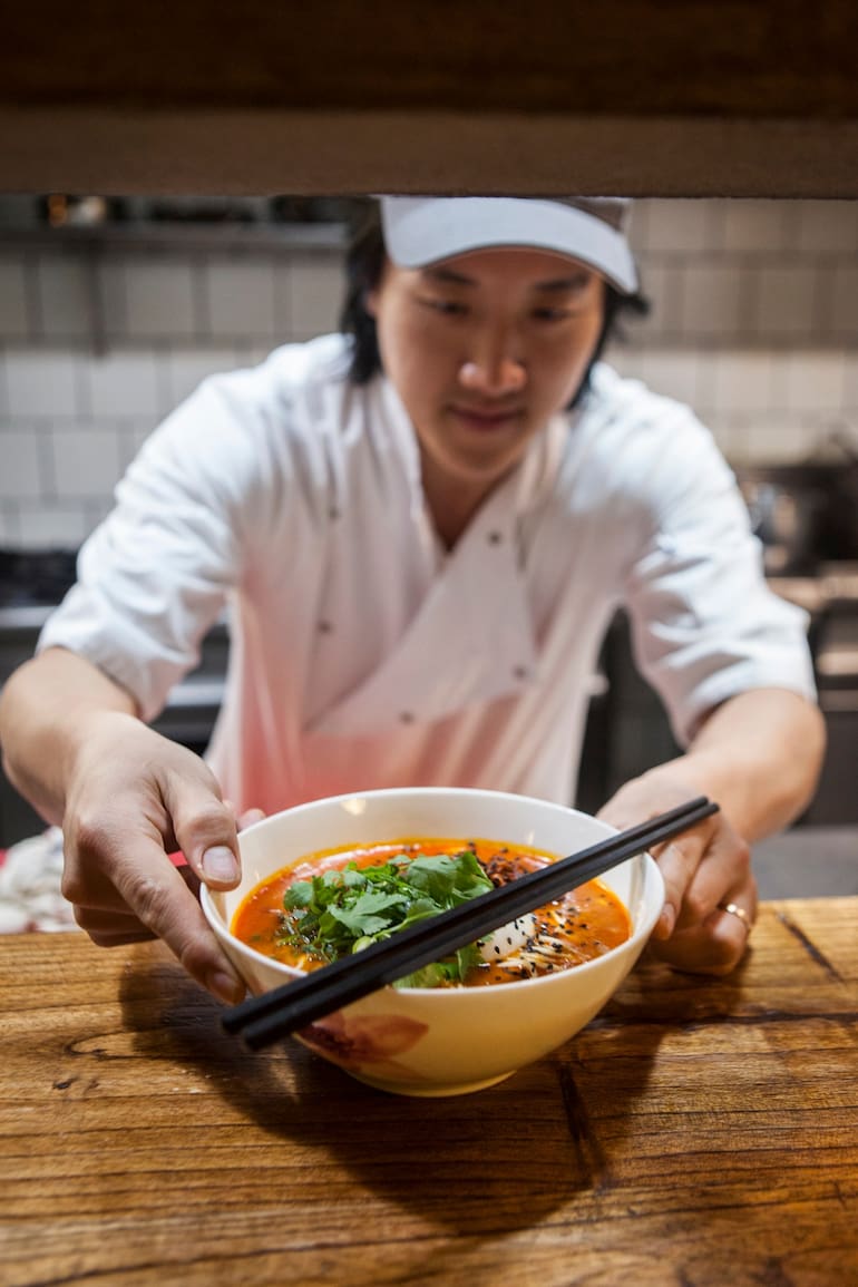 Pablo Park, dueño y cocinero de Kyopo.