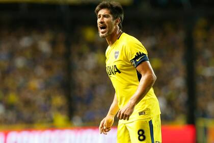 Pablo Pérez vuelve a Boca tras su breve participación en la cancha en la gira del seleccionado