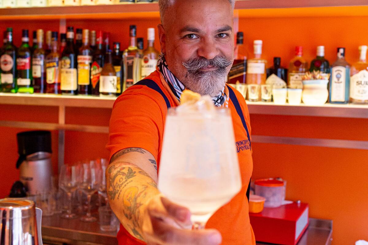 Pablo Pignatta, en la Chintonería