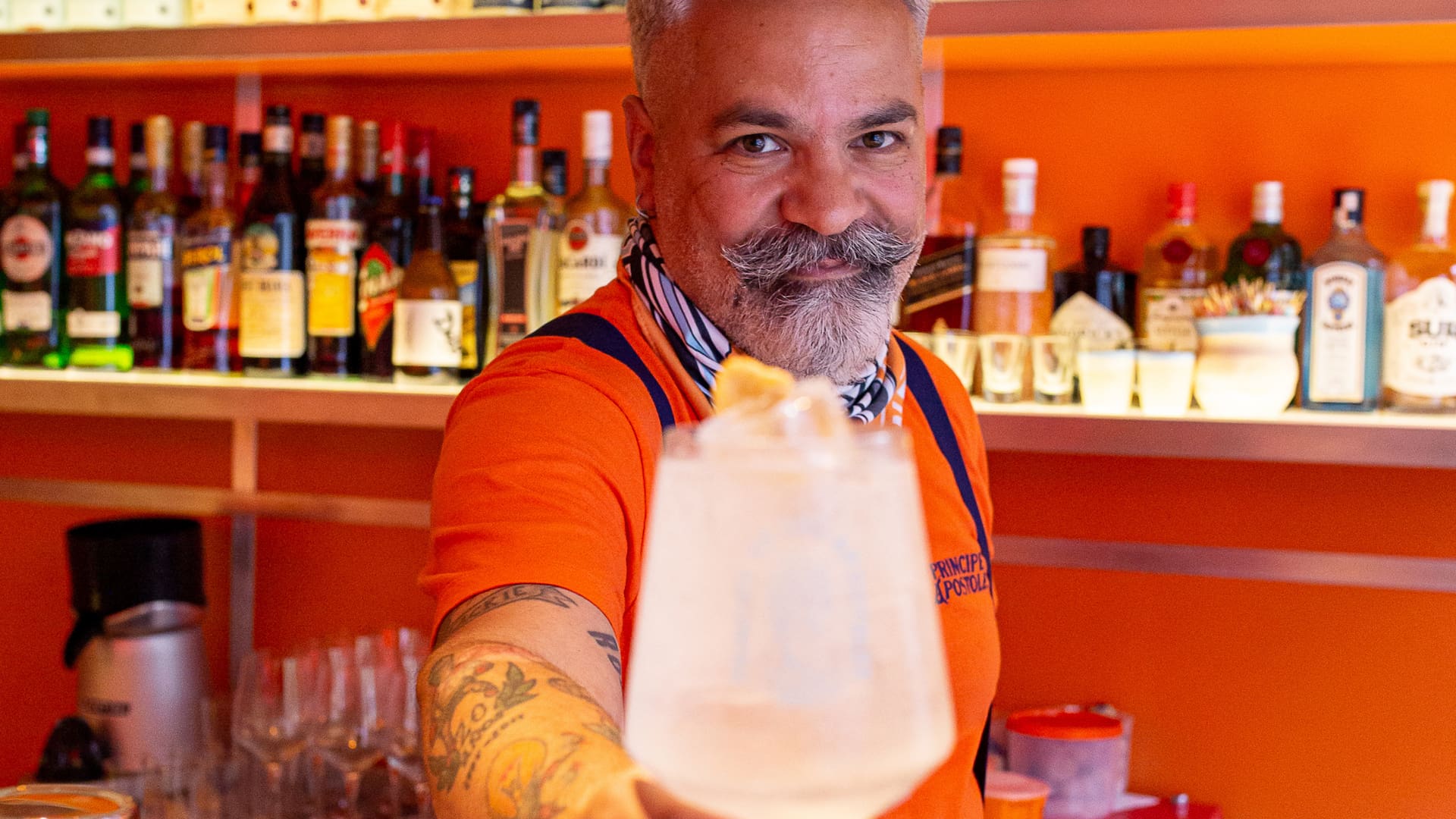 Pablo Pignatta, en la Chintonería