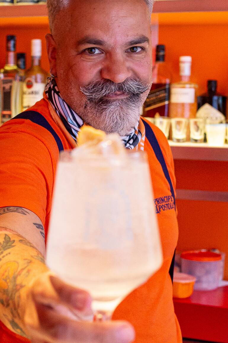 Pablo Pignatta, en la Chintonería