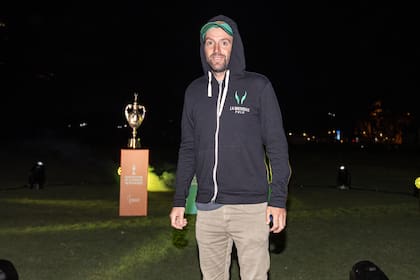 Pablo "Polito" Pieres en el evento que se realizó en Palermo