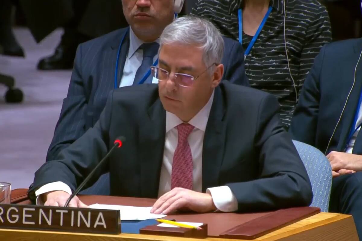 Pablo Quirno difundió a través de X el discurso del embajador argentino ante las Naciones Unidas, Francisco Tropepi