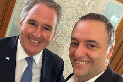 Pablo Quirno y Manuel Adorni