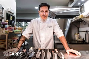 Pablo Quiven tiene su restaurante sobre la Av. Bustillo.