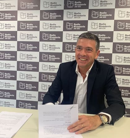 Pablo Rossi conducirá la primera mañana de Rivadavia desde el 31 de enero