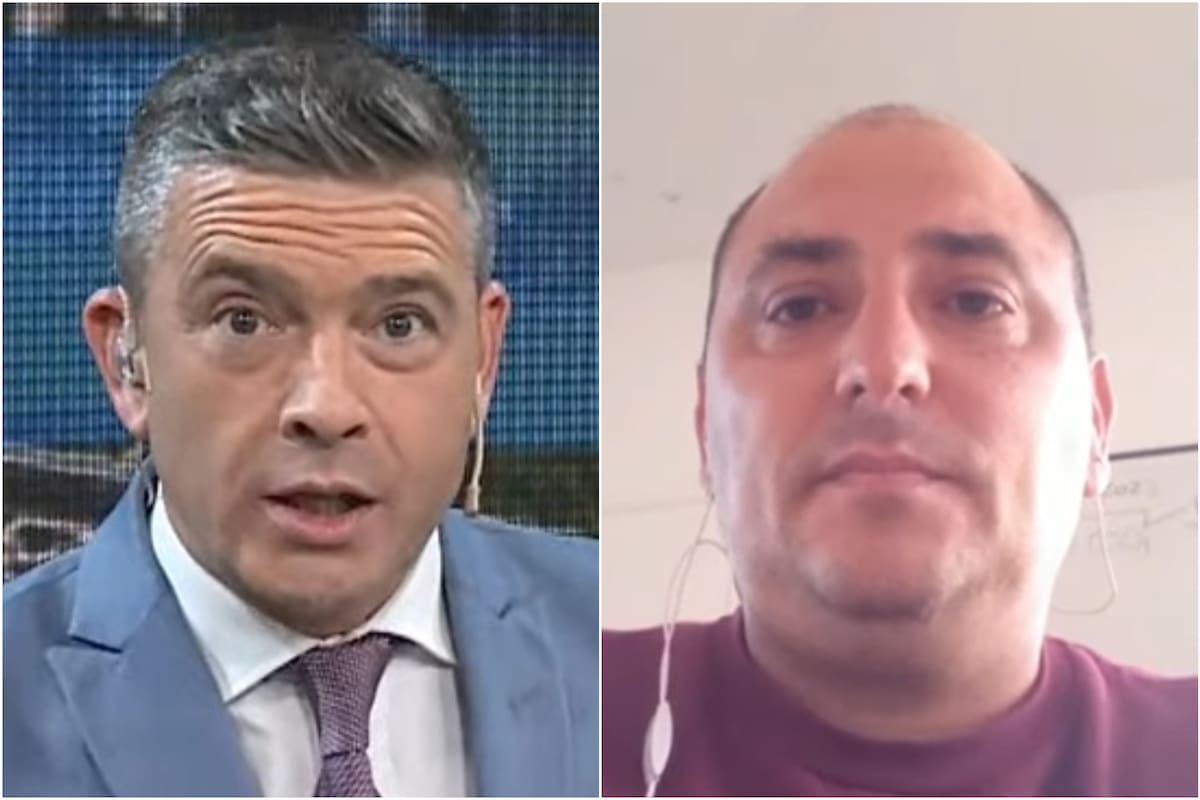 Pablo Rossi cruzó al secretario de Salud de Morón, Martín Latorraca (Foto: Captura de video)