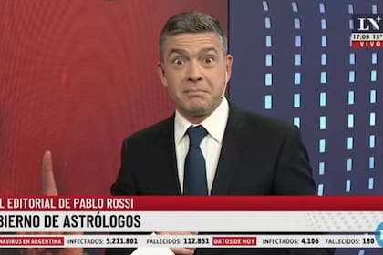 Pablo Rossi eligió una escena de la película Un novio para mi mujer para referirse a los dichos de Victoria Tolosa Paz sobre los astros y la política